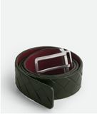  Thắt Lưng Nam Bottega Veneta Intrecciato Reversible Belt 'Green' 