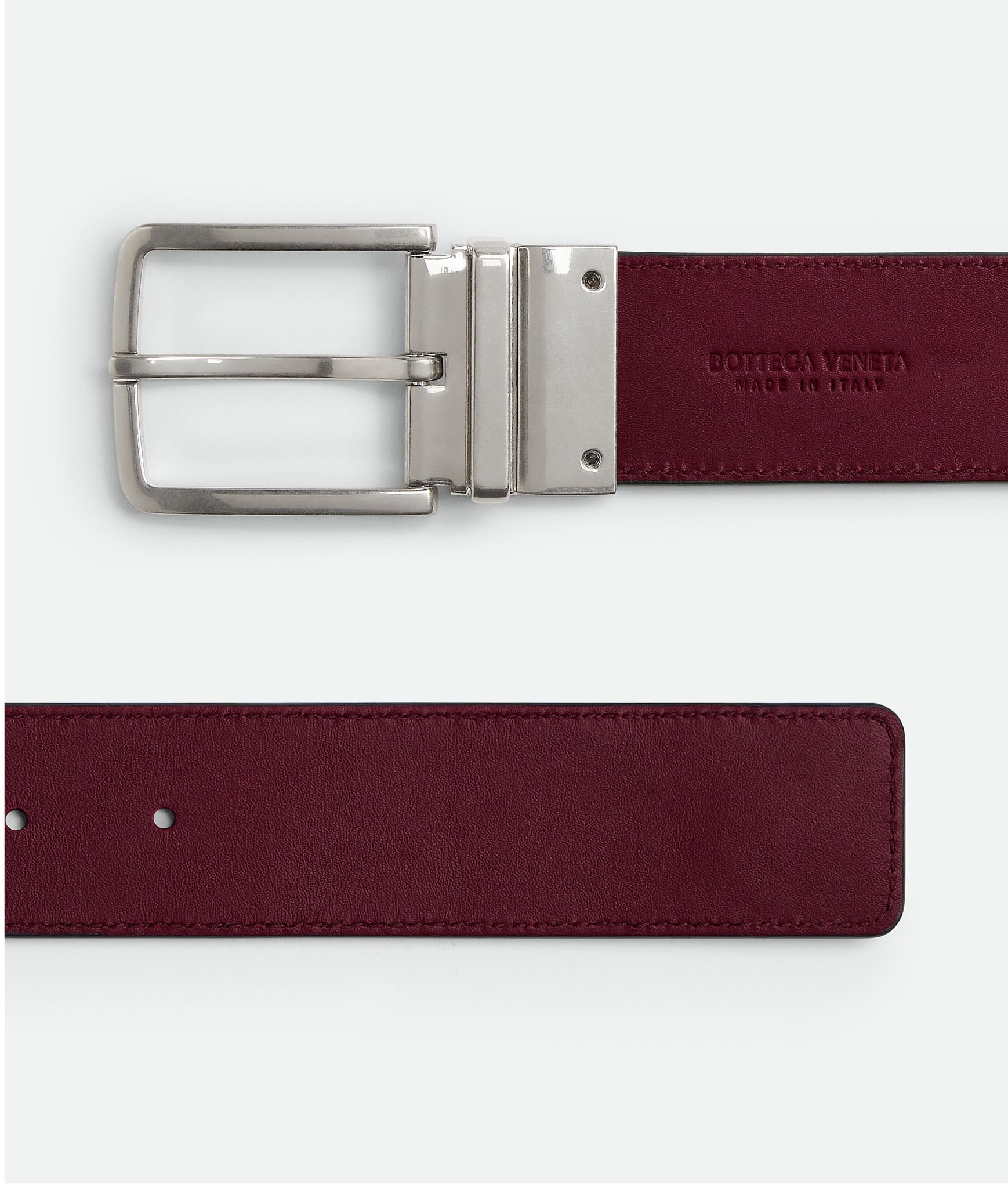  Thắt Lưng Nam Bottega Veneta Intrecciato Reversible Belt 'Green' 