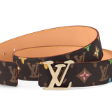  Thắt Lưng Nam Louis Vuitton LV Tag 40MM Reversible Belt 'Brown' 
