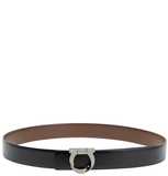  Thắt Lưng Nam Salvatore Ferragamo Fixed Gancini Twist Belt 'Black' 