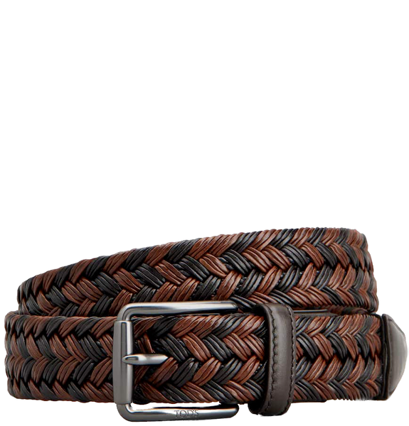  Thắt Lưng Nam Tod's Belt In Leather Fabric 'Brown' 