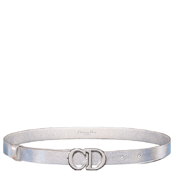  Thắt Lưng Nữ Dior Or Saddle Belt 'Metallic Silver' 