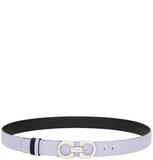  Thắt Lưng Nữ Salvatore Ferragamo Reversible Adjustable Gancini Belt 'Lavender' 