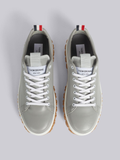  Giày Nam Thom Browne Vitello Calf Cable Knit Sole Court 'Grey' 