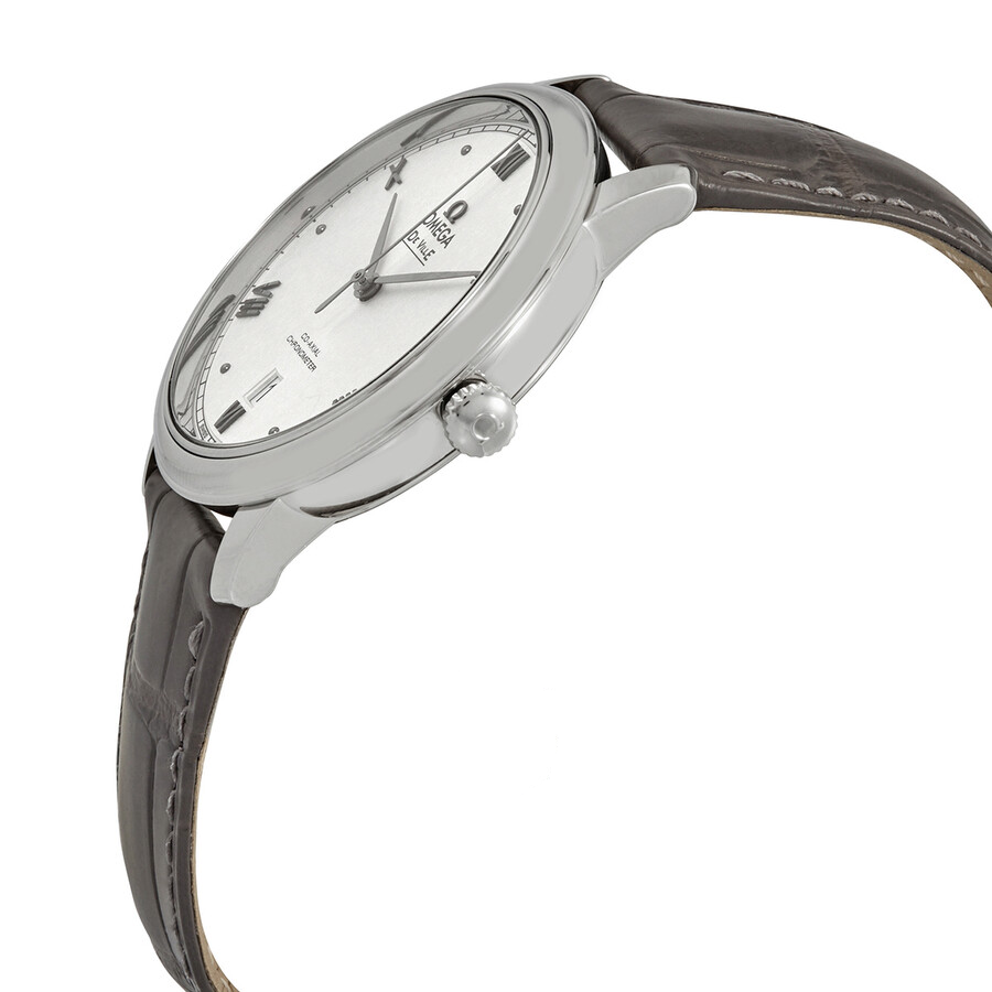  Đồng Hồ Nam OMEGA De Ville Prestige Automatic Chronometer Silver Dial 