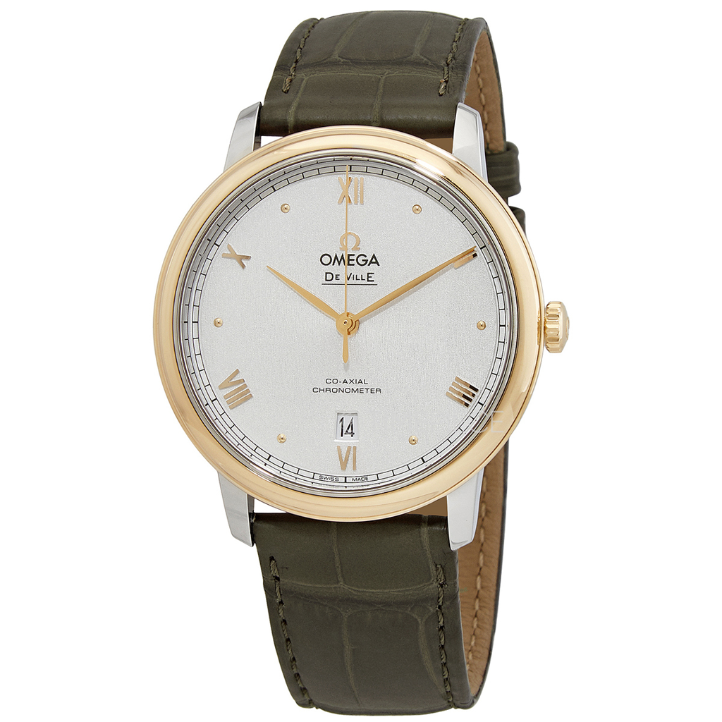  Đồng Hồ Nam Omega De Ville Prestige Automatic Chronometer 'Silver' Dial 