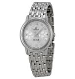 Đồng Hồ OMEGA De Ville Prestige Silver Diamond Dial Ladies Watch 