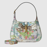  Túi Nữ Gucci Tiger Jackie 1961 Small Off White 'Multicolor' 