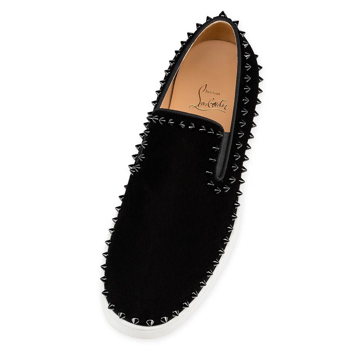  Giày Nam Christian Louboutin Pik Boat 'Black' 