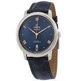  Đồng Hồ Nam OMEGA De Ville Prestige Automatic Chronometer 'Blue' Dial 