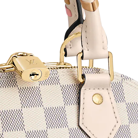 Tui N Louis Vuitton Alma BB Damier Azur Canvas Pink N45294 LUXITY