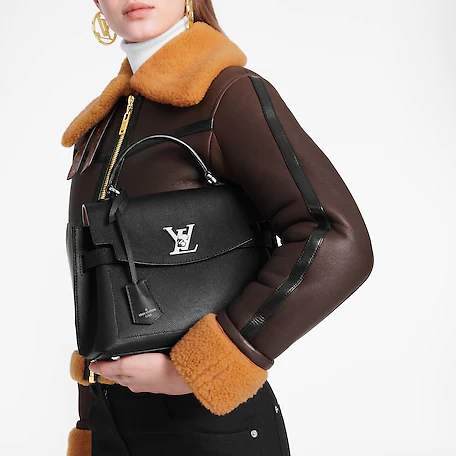  Túi Nữ Louis Vuitton Lockme Ever BB Lockme 'Black' 