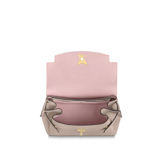  Túi Nữ Louis Vuitton Lockme Ever Lockme 'Greige' 