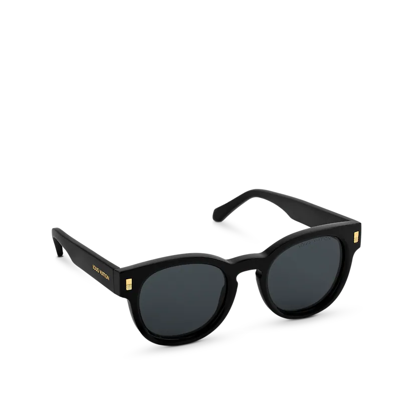  Kính Nam Louis Vuitton Escape Round 'Black' 