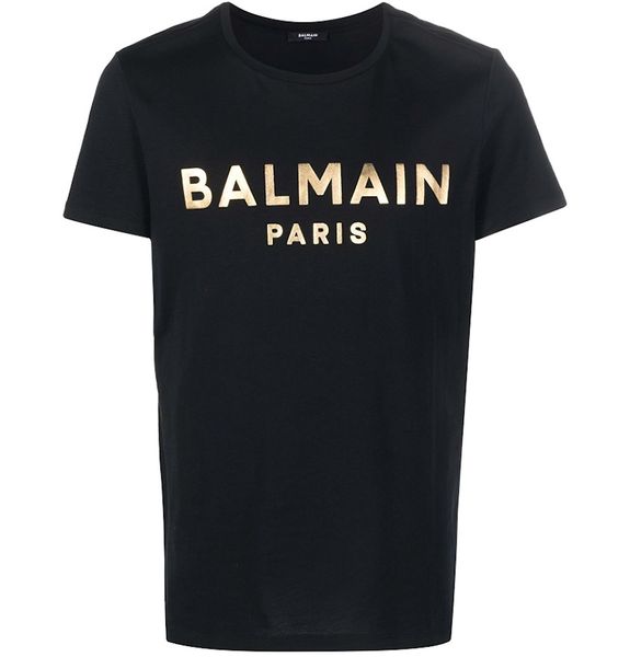  Áo Nam Balmain Tee 'Black' 