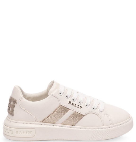  Giày Nữ Bally Sneakers 'Ivory' 