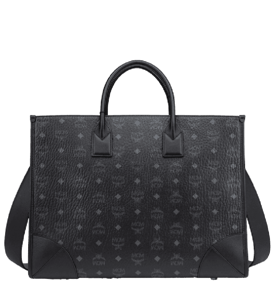  Túi MCM München Tote 'Black' 