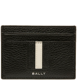  Ví Bally Ribbon Card Holder 'Black' 