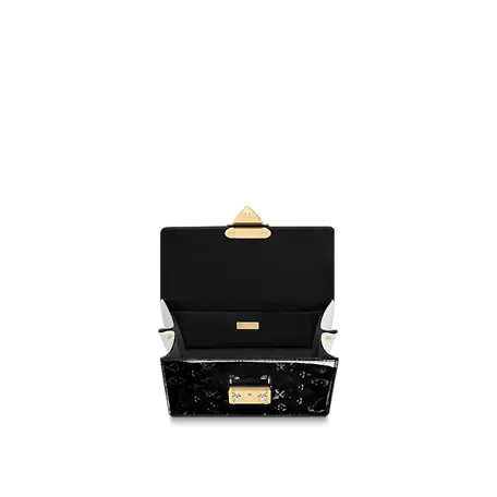  Túi Nữ Louis Vuitton Spring Street Monogram Vernis 'Black' 