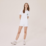  Áo Lacoste x Jeremyville Design Classic Fit Polo 'White' 