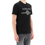  Áo Nam Versace T-Shirt With Medusa Logo 'Black' 