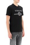  Áo Nam Versace T-Shirt With Medusa Logo 'Black' 