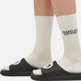  Dép Nam Gucci Interlocking G Slide Sandal 'Black' 