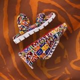  Dép Nữ Christian Louboutin Just Brio Braid 'Multicolor' 