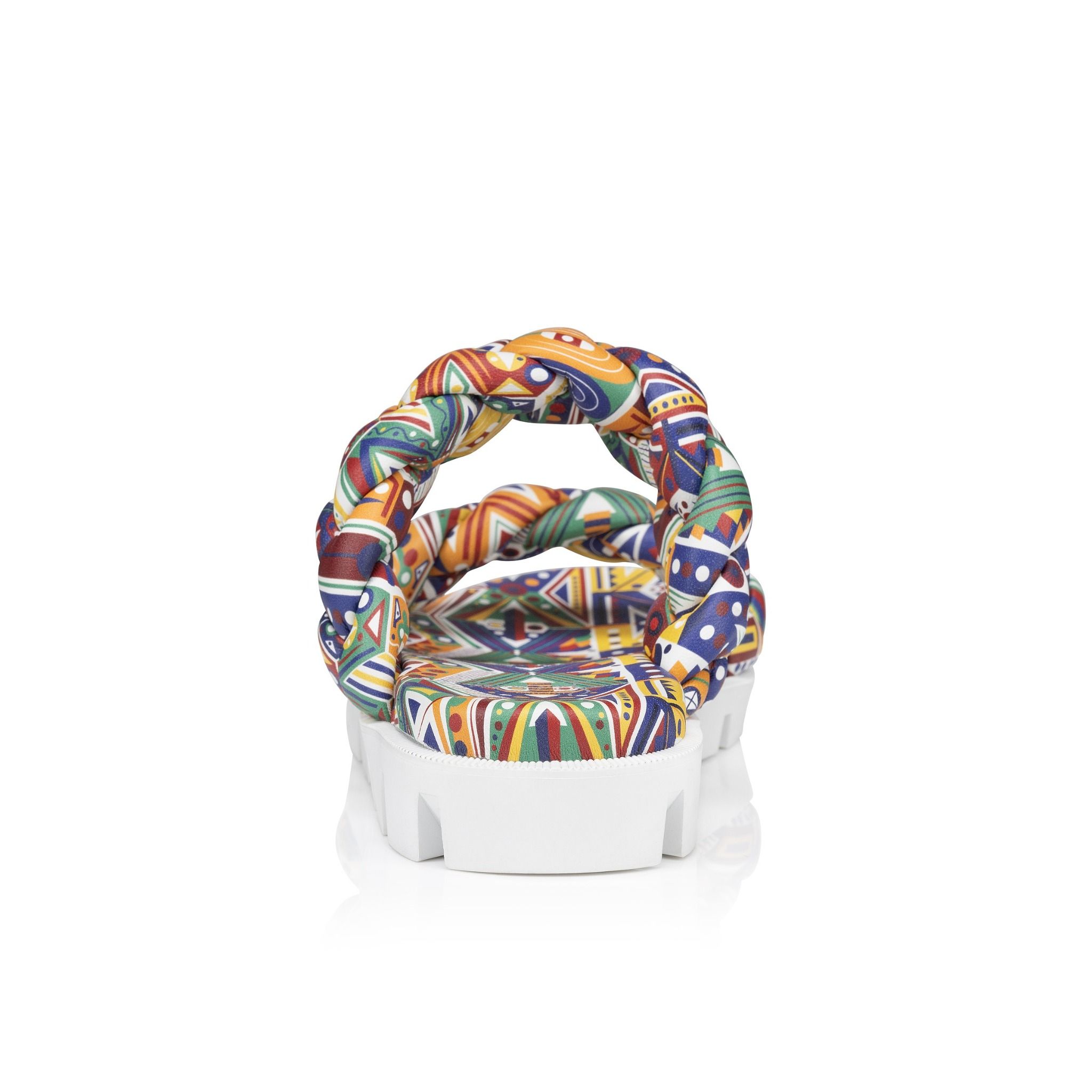  Dép Nữ Christian Louboutin Just Brio Braid 'Multicolor' 