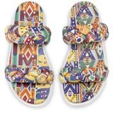  Dép Nữ Christian Louboutin Just Brio Braid 'Multicolor' 