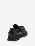  Giày Nam Alexander McQueen Seal Logo Loafer 'Black' 