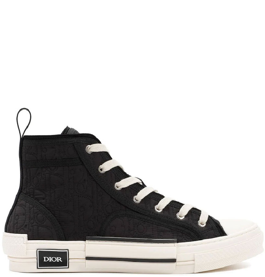 dior black high top sneakers