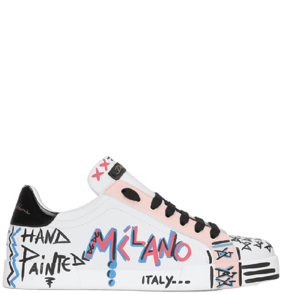  Giày Nam Dolce & Gabbana Limited Edition Portofino Sneakers 'White' 