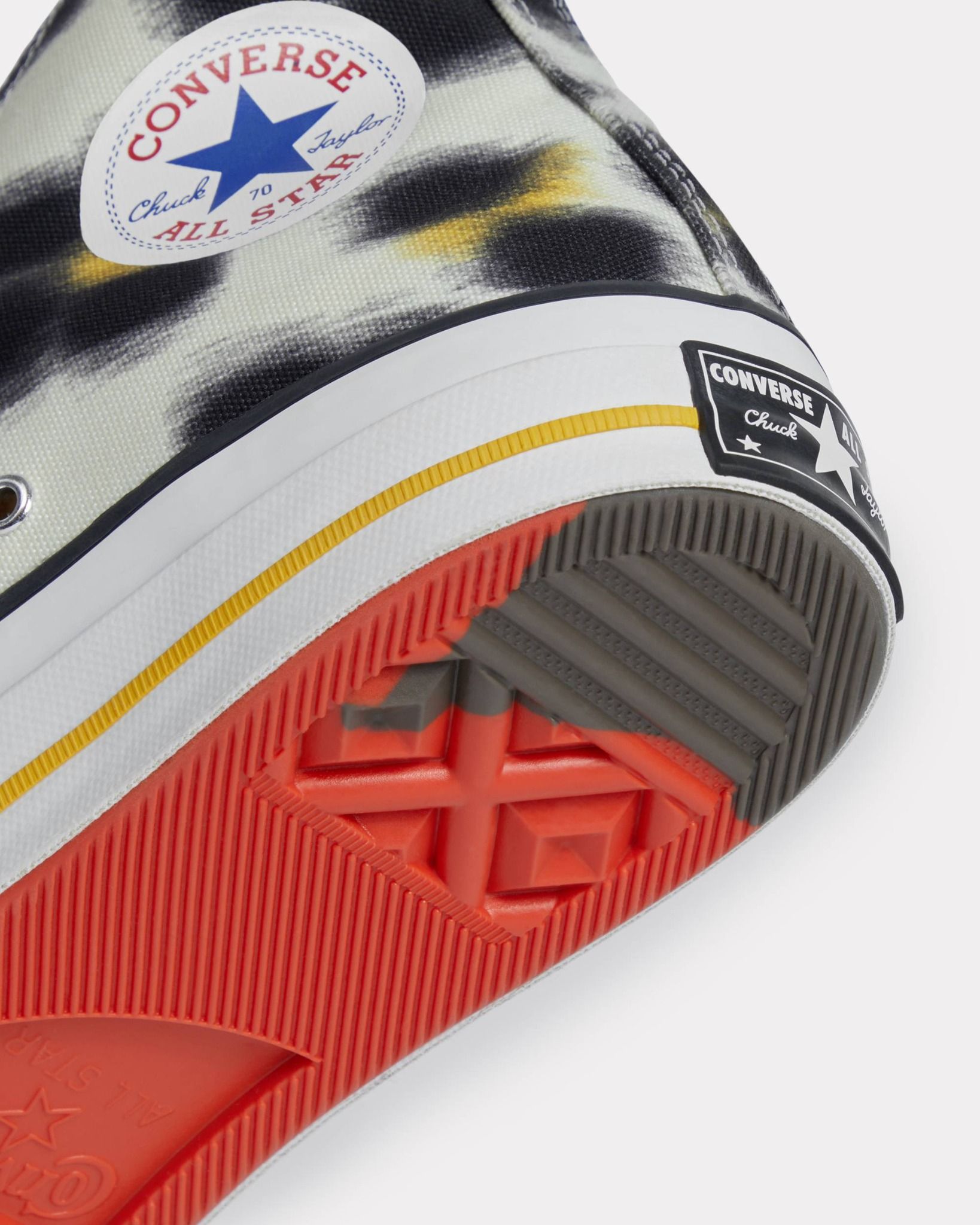  Giày Nam Kenzo x Converse High Top Sneakers 'Cream' 