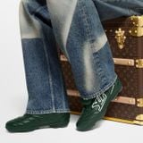  Giày Nam Louis Vuitton LV Footprint Football Trainers 'Green' 