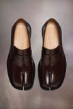  Giày Nam Maison Margiela Tabi Moccasins 'Brown' 