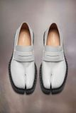  Giày Nam Maison Margiela Tabi Moccasins 'White' 