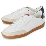  Giày Nam Saint Laurent Court Classic Perforated Sneakers 'White' 