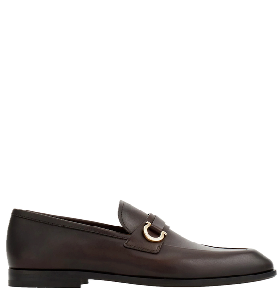  Giày Nam Salvatore Ferragamo Moccasin Gancini Ornament 'Testa di Moro' 