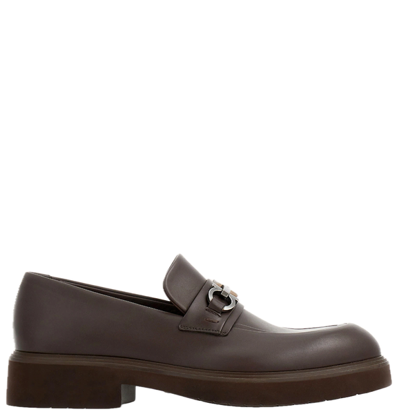  Giày Nam Salvatore Ferragamo Moccasin Gancini Ornament 'Testa di Moro' 
