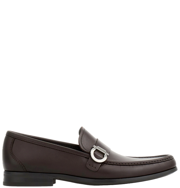  Giày Nam Salvatore Ferragamo Moccasin Gancini Ornament 'Testa di Moro' 