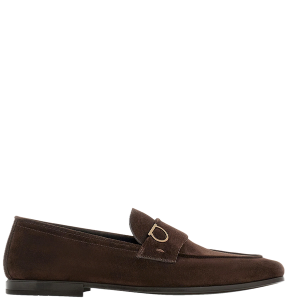  Giày Nam Salvatore Ferragamo Moccasin Gancini Ornament 'Testa di Moro' 