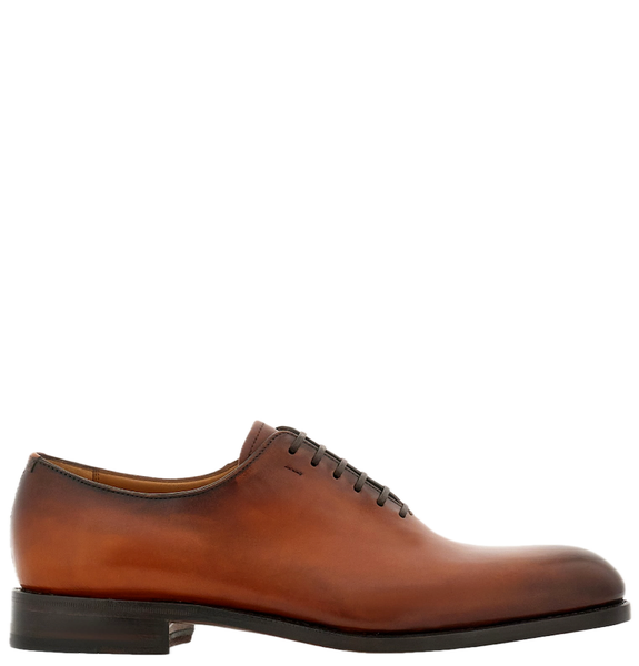  Giày Nam Salvatore Ferragamo Tramezza Plain Toe Oxford 'Cognac' 