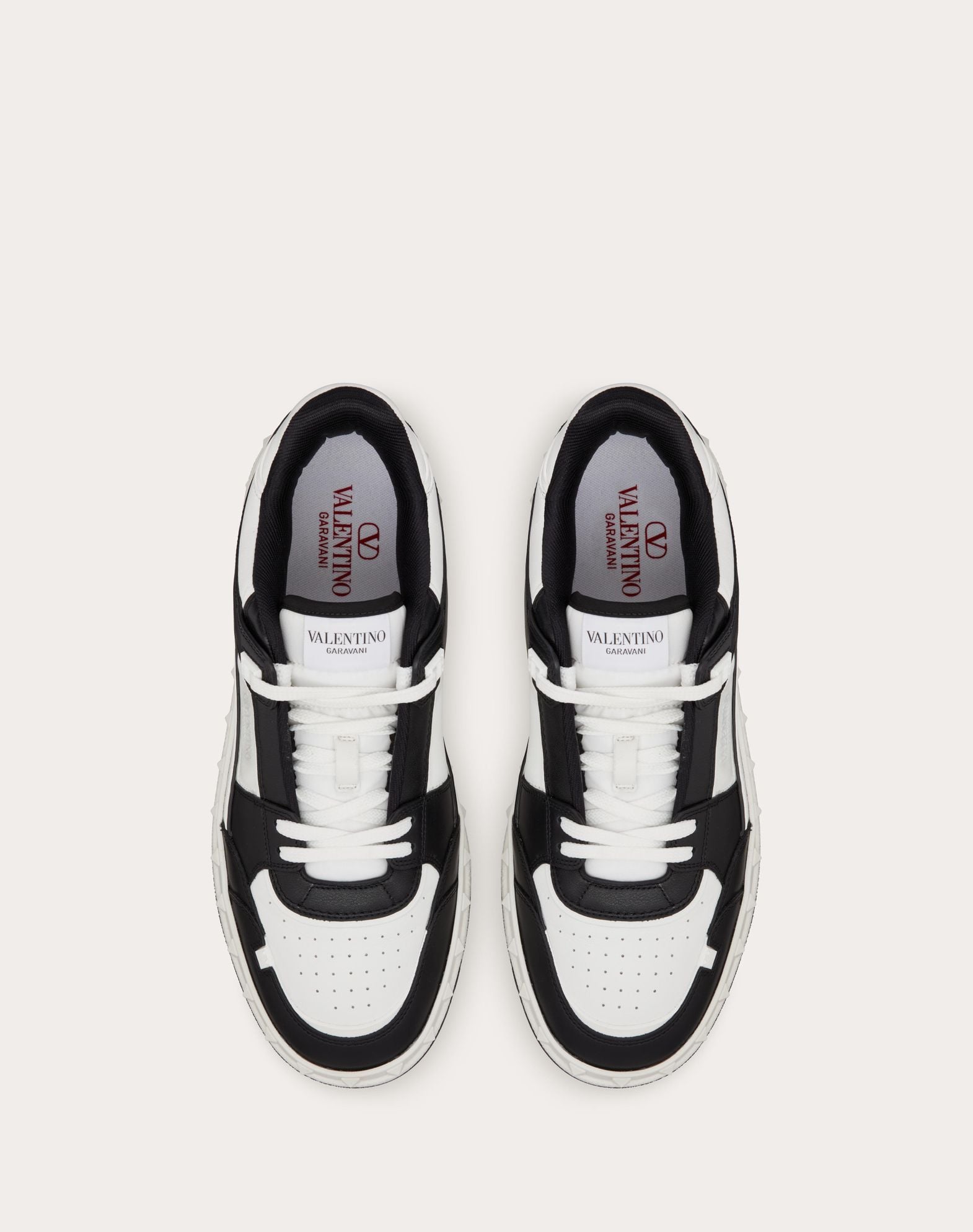  Giày Nam Valentino Freedots Low-top Trainer 'Black' 