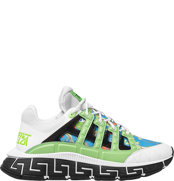  Giày Nam Versace Trigreca Trainers 'Blue Green' 