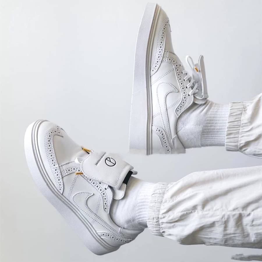 NIKE KWONDO1 White G-DRAGON 27.5cn｜靴