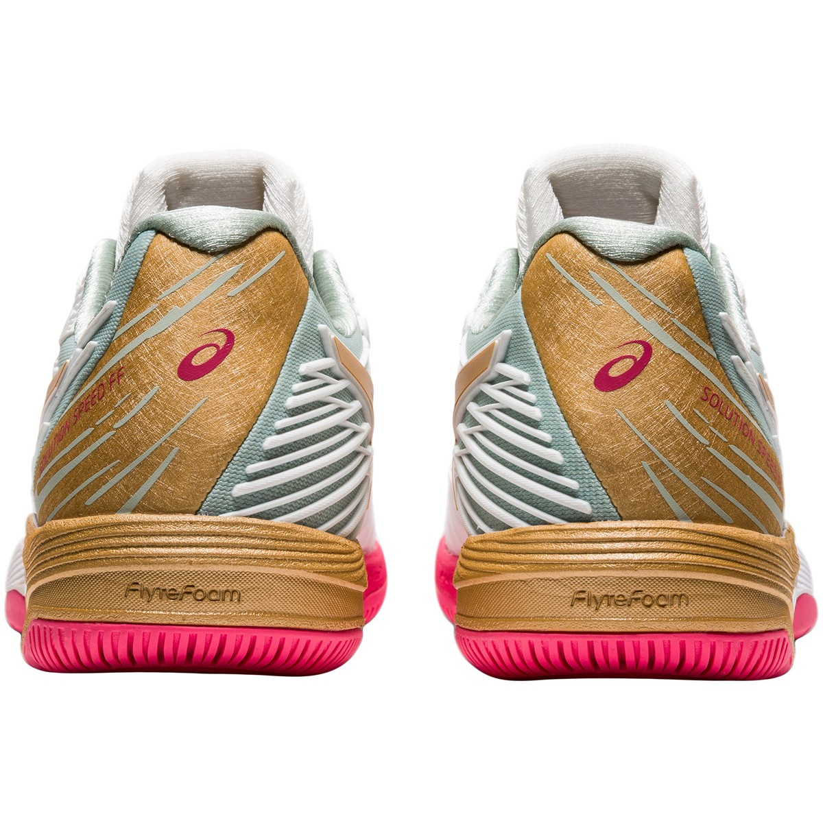  Giày Nữ Asics Solution Speed FF 2 LE 'White Champagne' 