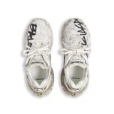  Giày Nữ Balenciaga Runner Graffiti Trainers 'White' 