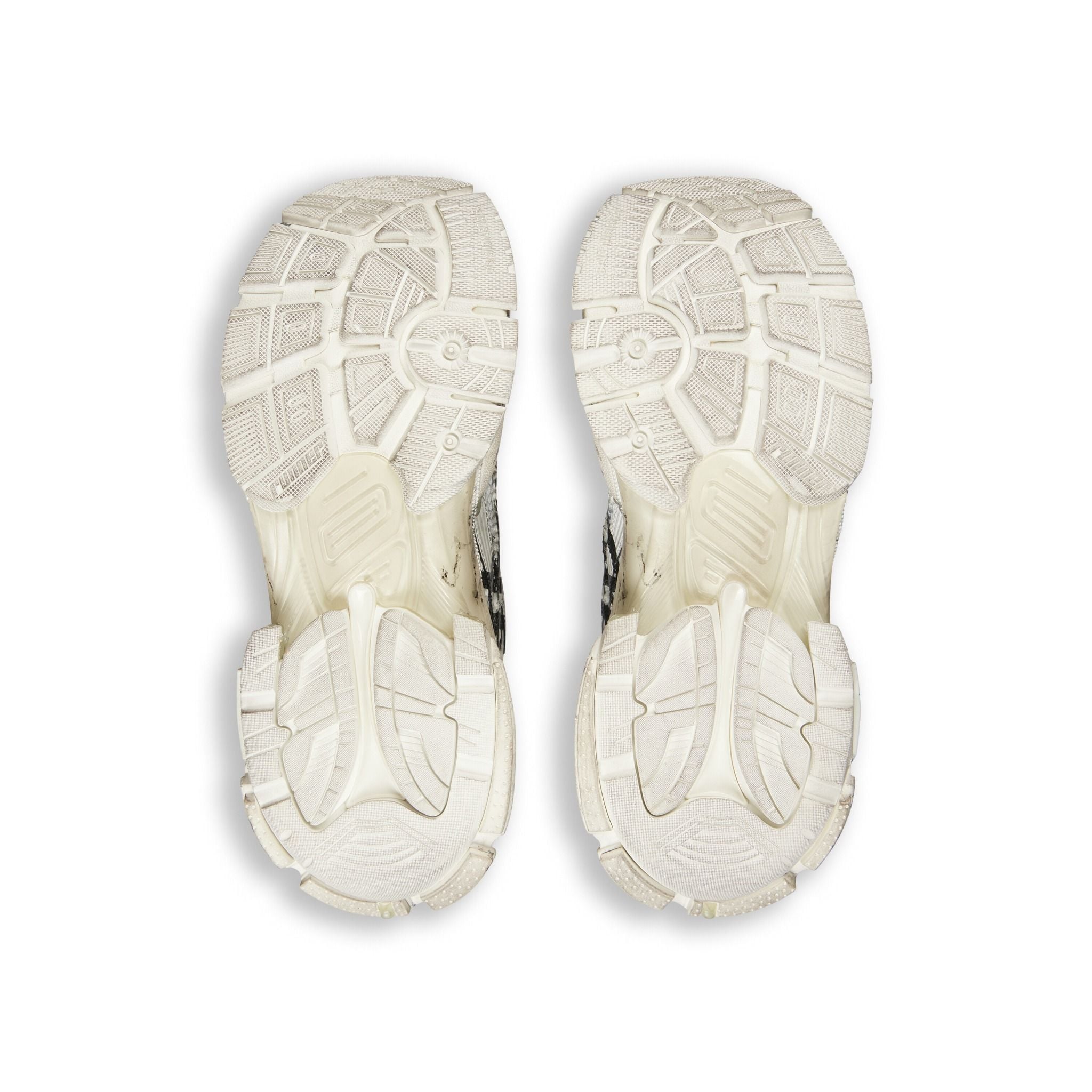  Giày Nữ Balenciaga Runner Graffiti Trainers 'White' 