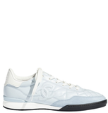  Giày Nữ Chanel Trainers Calfskin 'Light Blue White' 